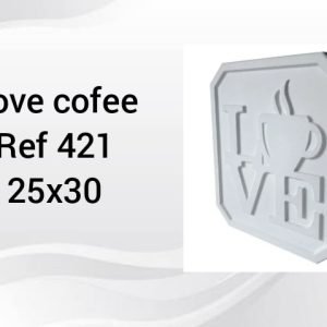 REF 421 QUADRO ARTESANATO AMO CAFE